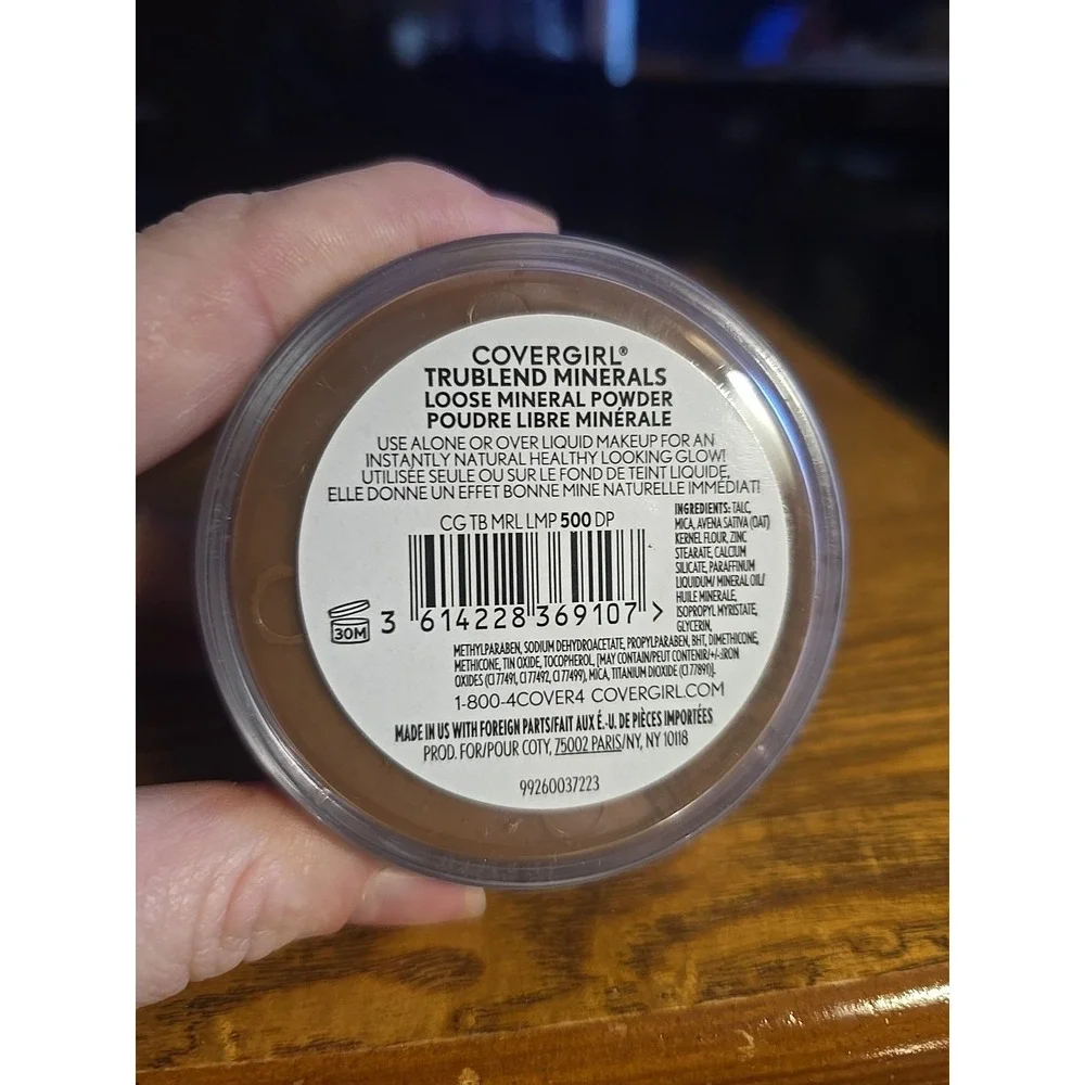 Covergirl Trublend Minerals Loose‎ Mineral Powder #500 Deep